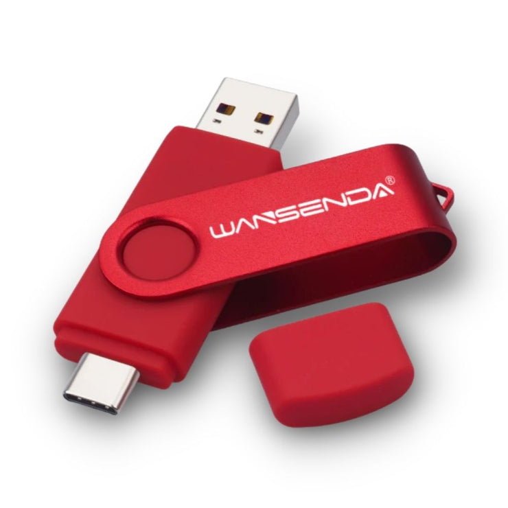 Clé USB Wansenda 128 Go - Double port 3.0