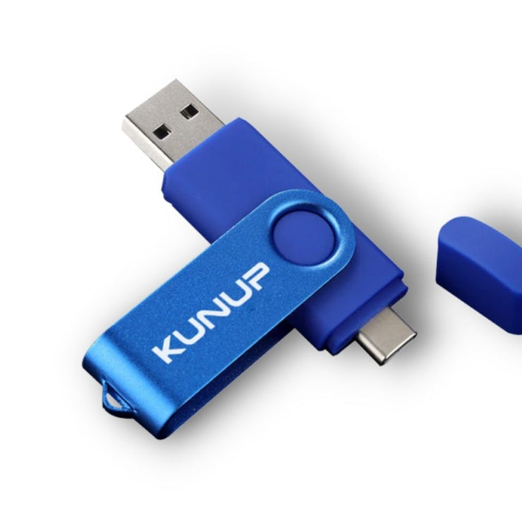 Clé USB 64 Go Kunup - Double port 3.0